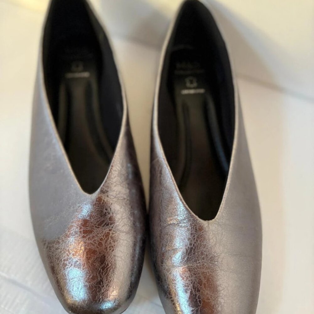 Marks and Spencer’s silver shoes